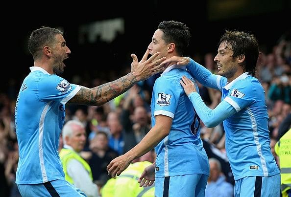 Kolarov Nasri goal